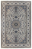 15018 - Nain Persian Hand-Knotted Authentic/Traditional Carpet/Rug Silk-made 10'4" x 6'7"/ 315cm x 201cm