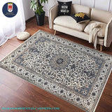 15018 - Nain Persian Hand-Knotted Authentic/Traditional Carpet/Rug Silk-made 10'4" x 6'7"/ 315cm x 201cm