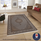 15023 - Tabriz Persian Hand-Knotted Authentic/Traditional Carpet/Rug Silk-made Signed-piece/ Size: 10'1" x 6'7"/ 308cm x 201cm