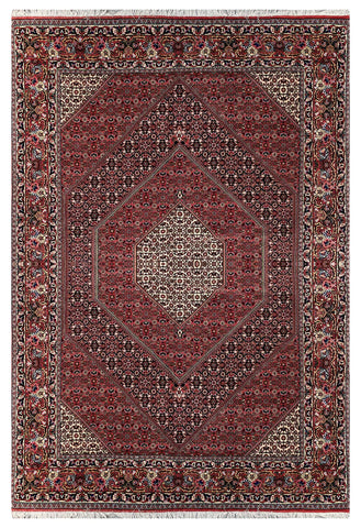 15044 - Bidjar Persian Hand-knotted Authentic/Traditional Carpet/Rug/ Size: 9'9" x 6'10"/ 297cm x 208cm