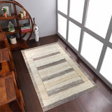 15203-Lori Gabbeh Hand-Knotted/Handmade Persian Rug/Carpet Tribal/Nomadic/Authentic/ Size: 9'7"x 6'7"/ 292cm x 201cm