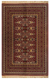16060-Royal Shirvan Hand-Knotted/Handmade Azerbaijan Rug/Carpet Tribal/Nomadic Authentic/Size :7'5" x 4'9"/ 226cm x 145cm