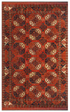 16244-Khal Mohammad Hand-Knotted/Handmade Afghan Rug/Carpet Traditional/Authentic/ Size: 9'9" x 6'9"/ 297cm x 206cm