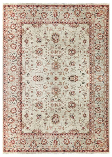 19245-Chobi Ziegler Hand-Knotted/Handmade Afghan Rug/Carpet Tribal/Nomadic Authentic/ Size: 9'9" x 6'11"/ 297cm x 211cm