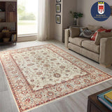 19245-Chobi Ziegler Hand-Knotted/Handmade Afghan Rug/Carpet Tribal/Nomadic Authentic/ Size: 9'9" x 6'11"/ 297cm x 211cm