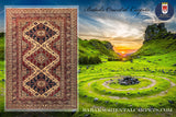 19398- Royal Shirvan Hand-Knotted/Handmade Azerbaijan Rug/Carpet Tribal/Nomadic Authentic/ Size: 8'3" x 5'8"