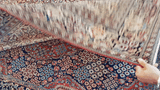 19423-Tehran Antique 1880 Hand-Knotted/Handmade Persian Rug/Carpet Traditional Authentic/ Size: 7'0"x 4'10" / 213cm x 147cm