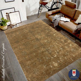 19859- Royal Chobi Ziegler Hand-Knotted Afghan Rug/Carpet Traditional/Authentic/ Size: 9'8" x 7'9"/ 295cm x 236cm