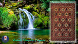 20354 - Bakhtiar Hand-Knotted/Handmade Persian Rug/Carpet Traditional Authentic/ Size :10'1" x 6'8"/ 307cm x 203cm
