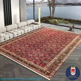 20862-Ghashgai Hand-Knotted/Handmade Persian Rug/Carpet Tribal/ Nomadic/Authentic/Size: 10'3" x 6'9"/ 313cm x 206cm