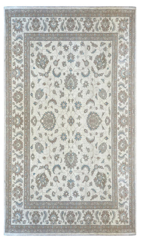 21071-Royal Chobi Ziegler Hand-knotted/Handmade Afghan Rug/Carpet Traditional Authentic/ Size: 11'11" x 8'10"/ 363cm x 270cm