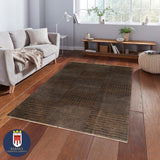 21736-Chobi Ziegler Hand-Knotted/Handmade Afghan Rug/Carpet Modern Authentic/Size: 6'5" x 5'0"/ 196cm x 153cm