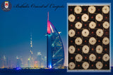 21738-Chobi Ziegler Hand-Knotted/Handmade Afghan Rug/Carpet Modern Authentic/Size: 6'2" x 5'1"/ 188cm x 155cm
