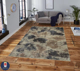 22263 - Indian Hand-knotted/Hand-weaved Rug/Carpet Authentic/Classic/Contemporary/Modern/Size: 9'7" x 6'3"/ 292cm x 191cm