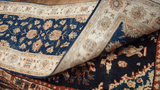 22303 - Chobi Ziegler Hand-knotted/Handmade Afghan Rug/Carpet Traditional Authentic/Size: 6'10" x 2'6"/ 208cm x 76cm
