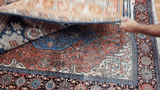 22462 - Royal Kazak Hand-Knotted/Handmade Afghan Tribal/Nomadic Authentic/Size: 6'9" x 4'9"/ 206cm x 145cm