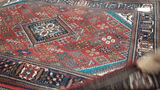 23826 - Meymeh Hand-Knotted/Handmade Persian Rug/Carpet /Traditional/ Authentic/ Size: 6'10" x 4'9"