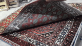 24240 - Bakhtiar Hand-Knotted/Handmade Persian Rug/Carpet Traditional/Authentic/ Size/: 6'7" x 4'11"