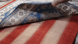 24990-Kazak Hand-Knotted/Handmade Afghan Rug/Carpet Tribal/Nomadic Authentic/ Size: 7'4" x 5'1"/224cm x 155cm