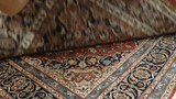 25753-Mashad Hand-Knotted/Handmade Persian Rug/Carpet Traditional Authentic/ Size: 9'9" x 6'5"/297cm x 196cm