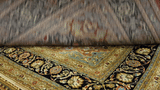 25772-Mashad Hand-Knotted/Handmade Persian Rug/Carpet Traditional Authentic/ Size: 9'4" x 6'9"/284cm x 206cm