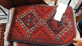 26191 - Khal Mohammad Afghan Hand-Knotted Authentic/Traditional/Rug/Size: 2'1" x 1'4"/64cm x 41cm