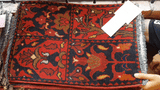 26443 - Khal Mohammad Afghan Hand-Knotted Authentic/Traditional/Rug/Size: 2'0" x 1'4"/61cm x 41cm