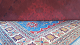 26472 - Khal Mohammad Afghan Hand-Knotted Authentic/Traditional/Rug/Size: 11'1" x 8'0"/338cm x 244cm