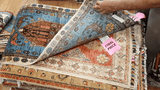 26475-Chobi Ziegler Hand-Knotted/Handmade Afghan Rug/Carpet Modern Authentic/Size: 3'3" x 1'6"/99cm x 46cm