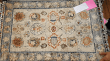 26526-Chobi Ziegler Hand-Knotted/Handmade Afghan Rug/Carpet Modern Authentic/Size: 2'8" x 1'9"/81cm x 53cm