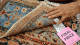 26561 -  Hand-knotted Contemporary Chobi Ziegler /Modern Carpet/Rug / Size: 2'0" x 1'3"/61cm x 38cm