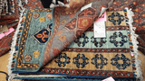 26568 -  Hand-knotted Contemporary Chobi Ziegler /Modern Carpet/Rug / Size: 2'0" x 1'3"/61cm x 38cm