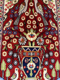26741-Sarough Hand-Knotted/Handmade Persian Rug/Carpet Traditional Authentic/ Size: 3'1"x 2'3"/94cm x 69cm