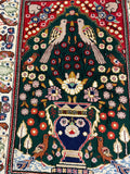 26747-Sarough Hand-Knotted/Handmade Persian Rug/Carpet Traditional Authentic/ Size: 3'3"x 2'4"/99cm x 71cm