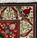 26747-Sarough Hand-Knotted/Handmade Persian Rug/Carpet Traditional Authentic/ Size: 3'3"x 2'4"/99cm x 71cm