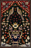 26747-Sarough Hand-Knotted/Handmade Persian Rug/Carpet Traditional Authentic/ Size: 3'3"x 2'4"/99cm x 71cm