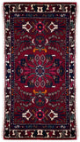 26789-Hamadan Hand-Knotted/Handmade Persian Rug/Carpet Tribal/Nomadic Authentic/ Size: 3'6" x 1'11"/107cm x 58cm