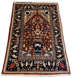 26819-Sarough Hand-Knotted/Handmade Persian Rug/Carpet Traditional Authentic/ Size: 3'1"x 2'0"/94cm x 61cm
