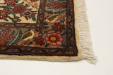 27072- Tabriz Persian Hand-knotted Carpet Authentic/Traditional Carpet/Rug/Size: 3'1" x 2'1"/94cm x 64cm