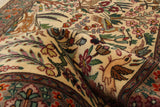 27072- Tabriz Persian Hand-knotted Carpet Authentic/Traditional Carpet/Rug/Size: 3'1" x 2'1"/94cm x 64cm
