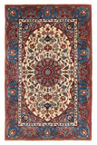 27045- Isfahan Persian Hand-Knotted Authentic/Traditional Carpet/Rug/Silk base/ Size: 3'0'' x 2'0''/91cm x 61cm