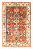 27144- Royal Heriz Hand-Knotted/Handmade Indian Rug/Carpet Traditional/Authentic/Size: 9'1" x 5'10"/277cm x 178cm