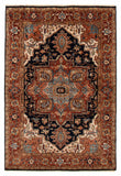 27149- Royal Heriz Hand-Knotted/Handmade Indian Rug/Carpet Traditional/Authentic/Size: 8'11" x 5'10"/272cm x 178cm