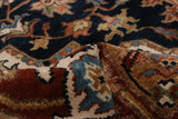 27149- Royal Heriz Hand-Knotted/Handmade Indian Rug/Carpet Traditional/Authentic/Size: 8'11" x 5'10"/272cm x 178cm