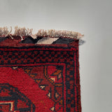 26431 - Khal Mohammad Afghan Hand-Knotted Authentic/Traditional/Rug/Size: 2'0" x 1'3"/61cm x 38cm