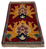 26692 -  Hand-knotted Contemporary Chobi Ziegler /Modern Carpet/Rug / Size: 2'0" x 1'3"/61cm x 38cm