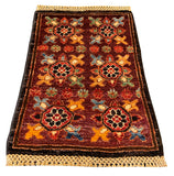 26186 -  Hand-knotted Contemporary Chobi Ziegler /Modern Carpet/Rug / Size: 2'0" x 1'3"/61cm x 38cm