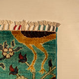 26904- Royal Chobi Ziegler Afghan Hand-Knotted Contemporary/Traditional/Size: 11'7" x 9'1"/353cm x 279cm