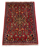 26884-Kashan Hand-Knotted/Handmade Persian Rug/Carpet Traditional/Authentic/Size: 2'8" x 2'0"/81cm x 61cm