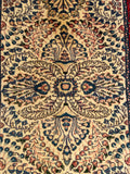 26885-Sarough Hand-Knotted/Handmade Persian Rug/Carpet Traditional Authentic/ Size: 3'5"x 2'0"/104cm x 61cm